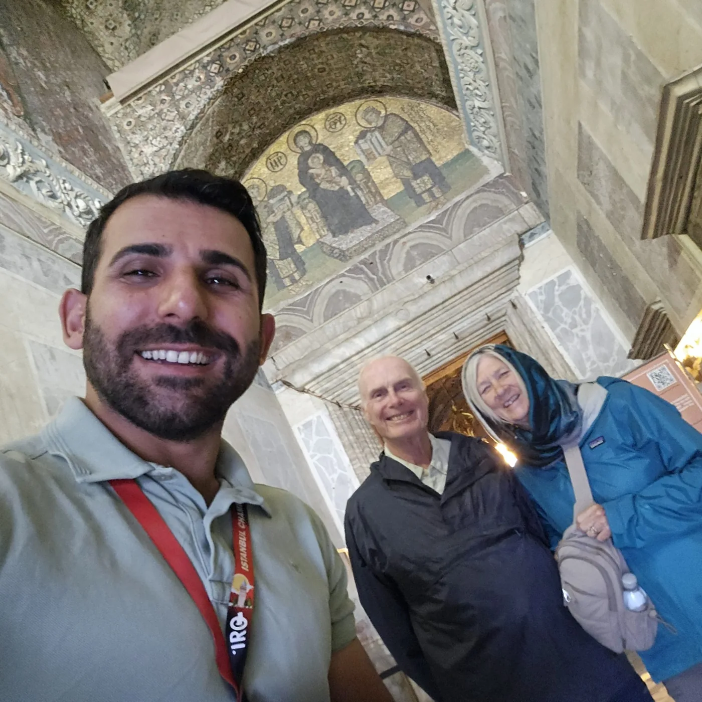 Guests discovering Chora with their private Istanbul guide
