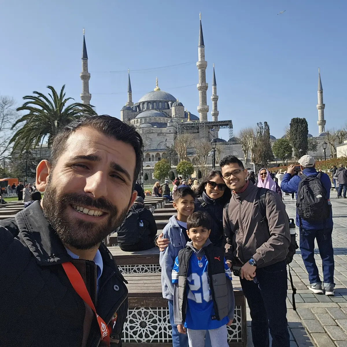 Guests sharing a memorable private Istanbul experience